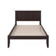 thumbnail image 3 of Madison Full Solid Wood Platform Bed in Espresso, 3 of 9