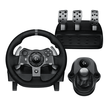 Logitech G920 SE Racing Combo: G920 Driving Force Racing Wheel and Pedals, Force Feedback + Driving Force Shifter - Xbox X|S, Xbox One, PC, Mac - Black