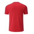 thumbnail image 4 of Besolor Mens Short Sleeve Shirts Summer Quick Dry Wicking Athletic Running Gym Workout Casual Basic Tee Tops, 4 of 7