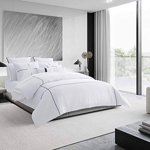 Vera Wang Zig Zag Comforter Set, King, White