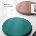 thumbnail image 4 of WIFKLSIIPG Coussin de Siège Rond en Mousse à Mémoire de Forme Universel pour Usage Domestique 30x30x3cm Confort Saisonnier, 4 of 4