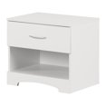thumbnail image 2 of South Shore Step One 1-Drawer Nightstand - End Table with Storage for Adult, in Pure White, 2 of 12