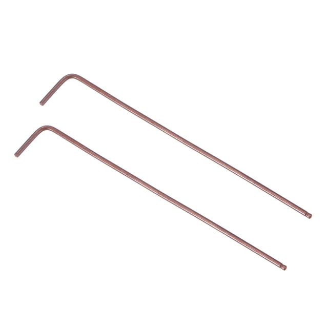 Unique Bargains 1.5mm Ball End Hex Key Wrench, L Shaped Long Arm S2 Steel Repairing Tool, Metric 2 Pack