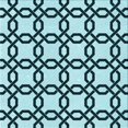 thumbnail image 1 of Ahgly Company Tapis d'Intérieur Lavable à la Machine, Carré, Transitionnel, Bleu Geai Bleu, Tapis de Zone, 8 Pieds Carré, 1 of 7
