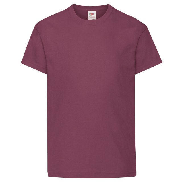 Fruit Of The Loom T-Shirt à Manches Courtes Original pour Garçons/filles