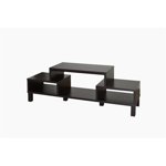 Allora 60" TV Stand in Cappuccino and Black
