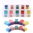 thumbnail image 1 of 10x Fuses Pack Kit 20A 30A 40A 50A 60A Car Auto Van Square Assortment Fuse, 1 of 7