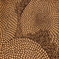 thumbnail image 1 of Ahgly Company Machine Washable Indoor Square Transitional Orange Area Rugs, 4' Square, 1 of 7