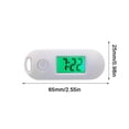 thumbnail image 2 of fastboy Porte-Clés Montre Compacte et Portable Application Large Fonction Lumineuse Trou de Suspension Multifonctionnel Gris, 2 of 6