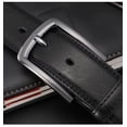 thumbnail image 2 of STRAND MEN'S GENUINE BLACK LEATHER BELT, 2 of 3