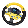 thumbnail image 5 of Milaget Jeu de Rôle de Conducteur Volant Jaune Jouets de Course pour Enfants Extérieur, 5 of 5