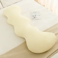 thumbnail image 4 of Cool Body Pillow For Adults Extra Long Pillow For Bed Shredded Foam Full Pillows, 4 of 7