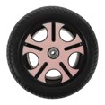 thumbnail image 1 of 1Set Pink Plastic Scooter Wheel NonSkid AntiWear Easy to Install for Children Scooter Riding 7.7X7.7X2.0In, 1 of 9