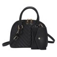 thumbnail image 2 of Pisexur Ladies Fashion Color Leather Versatile Handbag Double Zipper Messenger Bag on Clearance, 2 of 9