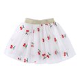 thumbnail image 1 of Birdeem Toddler Girls Cute Party Dance Solid Color Embroidery Net Yarn Tulle Princess Dress Skirt, 1 of 6