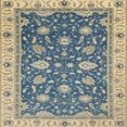 thumbnail image 1 of Ahgly Company Indoor Square Abstract Green Oriental Area Rugs, 4' Square, 1 of 6