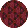 thumbnail image 1 of Ahgly Company Tapis d'Intérieur Lavables en Machine, Ronds de Nuit Transitionnel, Ronds de 7', 1 of 7