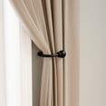 thumbnail image 4 of Mainstays Black Ball Curtain Rod Holdbacks (2 Count), 4 of 6