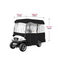thumbnail image 2 of Housse de Voiturette de Golf pour 4 Passagers, Enceinte de Conduite, Imperméable, Porte à Enroulement pour Personne, 2 of 9