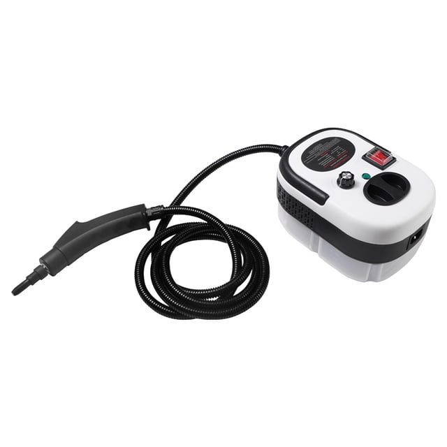 WLOELOEW Portable High Pressure Cleaner Electric Cleaning Machine White For Kitchen Bathroom Home Use With Nozzles And Brushes High Temperature Sanitizer White