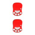 thumbnail image 3 of relayinert Stylish Cat Paw Gaming Mouse Mat Wrist Protection Non-slide Base Safe Cute DS-001 bright red 2Set, 3 of 6