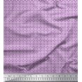 thumbnail image 1 of Soimoi Poly Georgette Fabric Geometric Small Fabric Prints by Yard 52 Inch Wide, 1 of 3