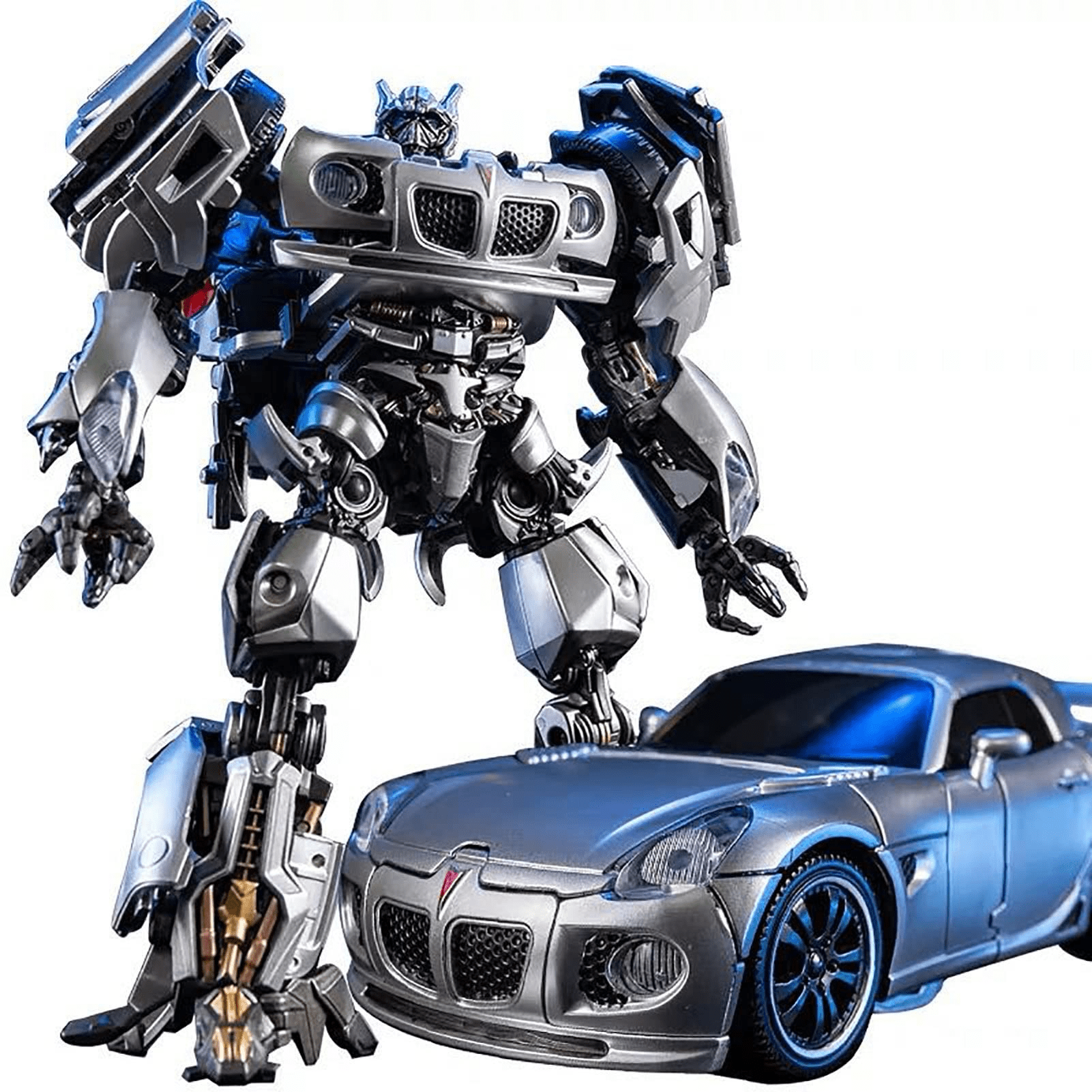 Skpitin Transformer Action Figure，Masterpiece Jazz Leader Class Action Figure