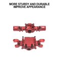 thumbnail image 1 of mmirethe Aluminum Alloy CNC Machined Front And Rear Axle Housings For 1/10 ZP1001 ZP1002 ZP1003 ZP1004 RC Car Accessories Silver, 1 of 6