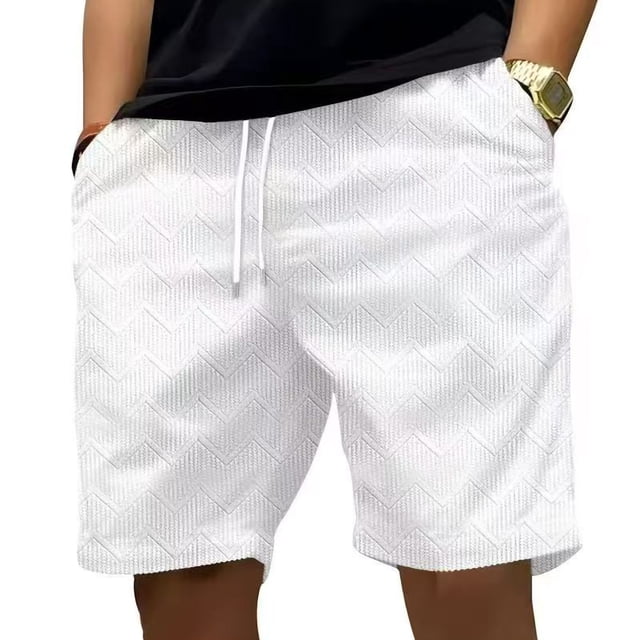 RXMEKW Casual Shorts for Men, 5 in Inseam Loose Fit Athletic Summer Shorts with Drawstring Waist and Pockets for Running, Golf, Training, and Daily Wear