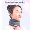 thumbnail image 5 of Black Neckerchief Cervicorrect Neck Brace Cervicorrect Neck Brace By Lab Co Cervicorrect Neck Brace To Stop Snoring Soft Foam Neck Brace Universal Collar Adjustable Neck, 5 of 5