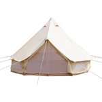 Large Camping Tent Outdoor Luxury Canvas Camping Tent for 8-10 Persons