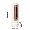 thumbnail image 3 of Ohufall Portable Mini Desk Fan 3 Speed Automatic Oscillating Cooling Fan For Home Office Bedroom, 3 of 6