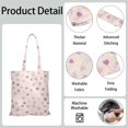 thumbnail image 2 of Sac de Magasinage en Toile Spatiale pour Bébé – Sac Fourre-Tout Réutilisable au Motif Coloré de Fusée, Étoiles et Lune, 2 of 6