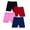 Multicolor G, variant on Tranfacy Girls Leggings, Shorts for girls, 4PCS Kids Girls Shorts for Girls Toddler Biker Under Dress Dance Multi-Color Shorts