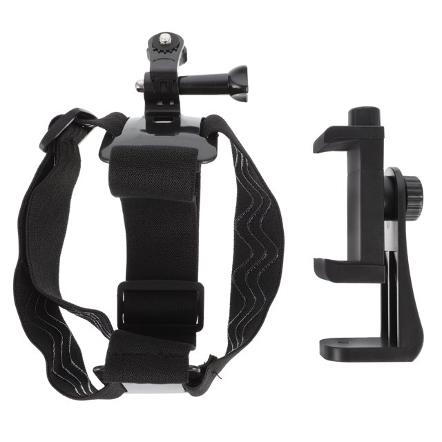 Miangastore 1 Set Head-mounted Mobile Phone Holder First-Person View Live Shooting Bracket