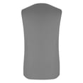 thumbnail image 5 of JDQJBZ Débardeurs Style Homme Couleur Unie Col Ras du Cou Sans Manches, 5 of 5