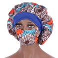 thumbnail image 2 of Women Hat Red Hats African Pattern Adjustable Women Wide Elastic Band Nightcap for Party, 2 of 5