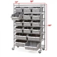 thumbnail image 3 of Seville Classics 7-Tier Bin Rack Shelving System, 3 of 10
