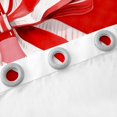 thumbnail image 4 of Happy Valentine's Day Window Drapes Block 30%-50% Light,Red Love Pattern Kitchen Window Treatments 42Wx63L Inches,Abstract Art Geometry Decor Window Curtains, 4 of 6