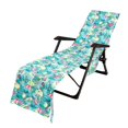 thumbnail image 2 of Jusqu'à 65 % de Réduction SMihono Housse de Chaise de Plage Serviette de Plage Imprimée Polyester Coton Serviette de Chaise Longue, 2 of 2