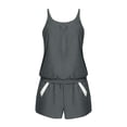 thumbnail image 3 of Pounoo Plus Size Tankini Swimsuits for Women Floral Two Piece Tummy Control Tank Tops and High Waisted Shorts Bathing Suits Gift, 3 of 8