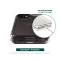 thumbnail image 2 of Étui de téléphone robuste Blackweb pour iPhone 13 - Transparent, 2 of 9