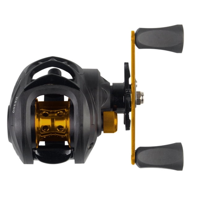 CNKOO Baitcasting Reel Fishing Reel Spinning Reel Multigear Adjustable Precise Control Long Throw High Strength Strong Bearing Angling Reel