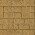 thumbnail image 1 of Ahgly Company Tapis d'Intérieur Lavable en Machine Carré Jaune Transitionnel, 7 Pieds Carré, 1 of 7