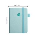 thumbnail image 1 of Cahier avec Poches, Bloc-Notes Portable A6 Mini Épaissi, Carnet de Poche, Livre d'Anglais Pratique pour Notes et Journal Intime, Petit Carnet de Poche, 1 of 5