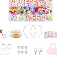 thumbnail image 4 of Abbracc Bracelet Making Kit, Jewelry Making Beads Bracelet DIY Craft Birthday Gift Set Large, 4 of 6