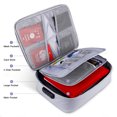 thumbnail image 3 of Riwcyla Fireproof Document Bag with Lock Zipper Closure Fire & Resistant Money Bag Storage Pouch Organizer Case Home Office Travel Bag for Documents Files Money Cards Passport Valuables, 3 of 6