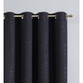 thumbnail image 2 of Eclipse Avery 63" Grommet Blackout Window Curtains Panel, 2 of 3