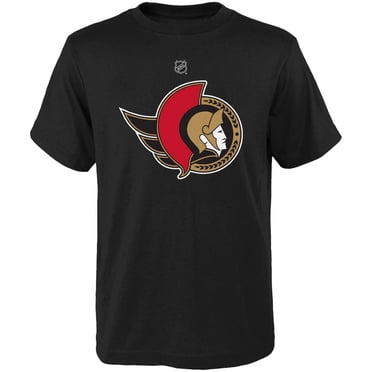 T-shirt à Logo Principal pour Jeunes Senators d'Ottawa LNH - Noir