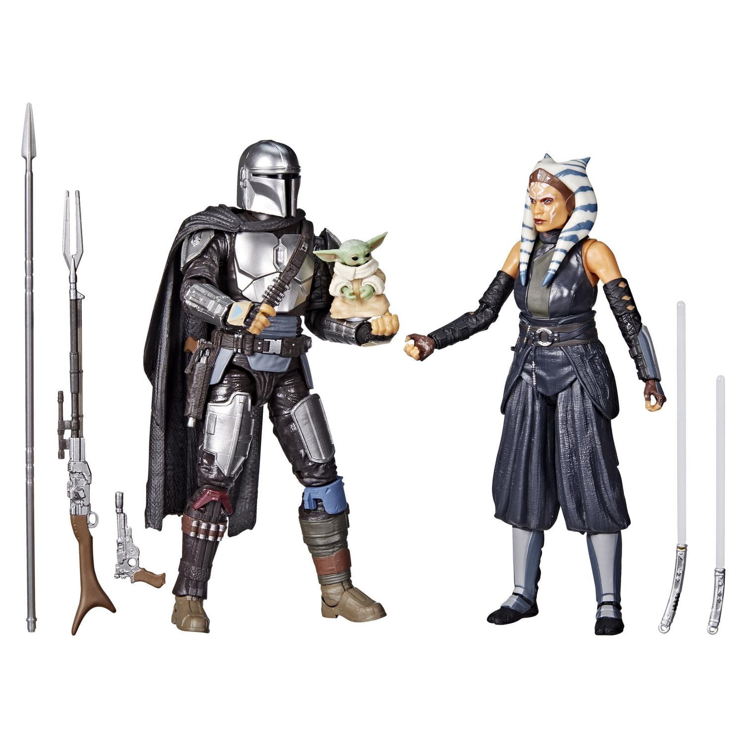 Star Wars The Black Series The Mandalorian, Ahsoka Tano & Grogu